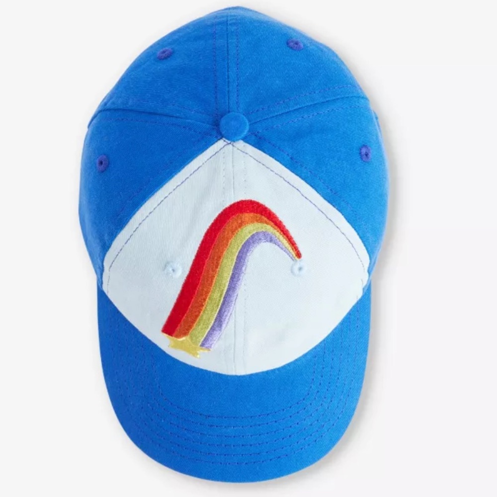 PLEASING HARRY STYLES SHOOTING STAR RAINBOW BASEBALL CAP NWT SOLD OUT